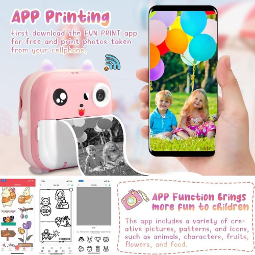 Pixie Print Kids Camera - Image 6