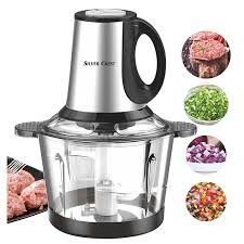 Silver Crest 3-in-1 & 4-in-1 Stainless Steel Electric Food Mixer Grinder (Standard & 2L Large Capacity) - Image 4