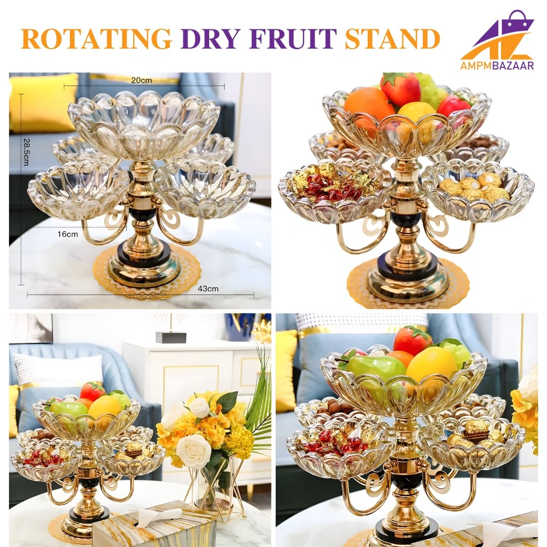 Rotating Dry Fruit Stand