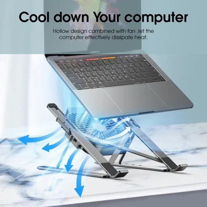 Laptop Cooling Fan Stand - Image 3