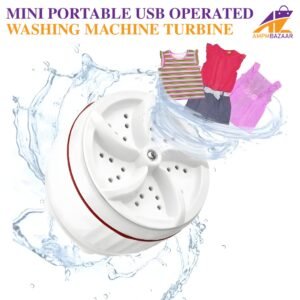 Mini Portable USB Operated Washing Machine Turbine