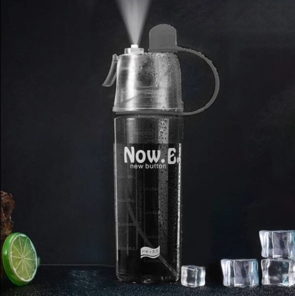 Spray Cup Plastic Spray Sport Water Bottle - Image 5