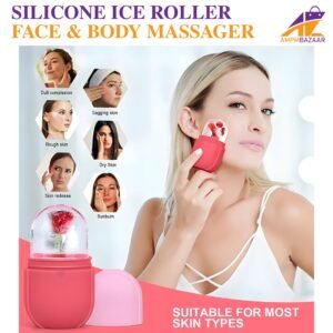 Silicone Ice Roller – Face & Body Massager